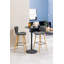 Ickes Round Metal Base Dining Table-1744037178