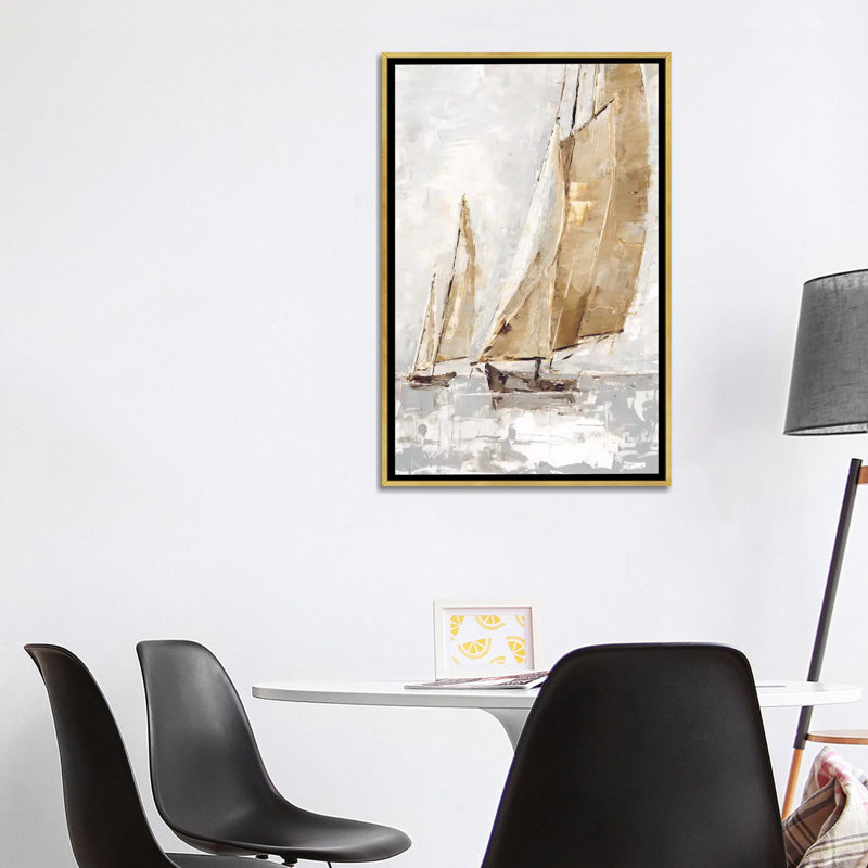 «Cool Light I» par Ethan Harper - reproduction d'art, Toile tendue, Pas de tapis, H 40 po x l 26 po x P 1,5 po