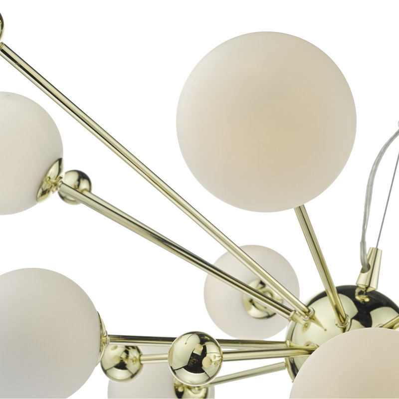 Briony 10 - Light Sputnik Chandelier, Gold