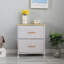  Table de chevet, petite commode 2 tiroirs Boutique, table de chevet légère et portable pour chambre d'enfant, placard, dortoir, gris cendré-527035743