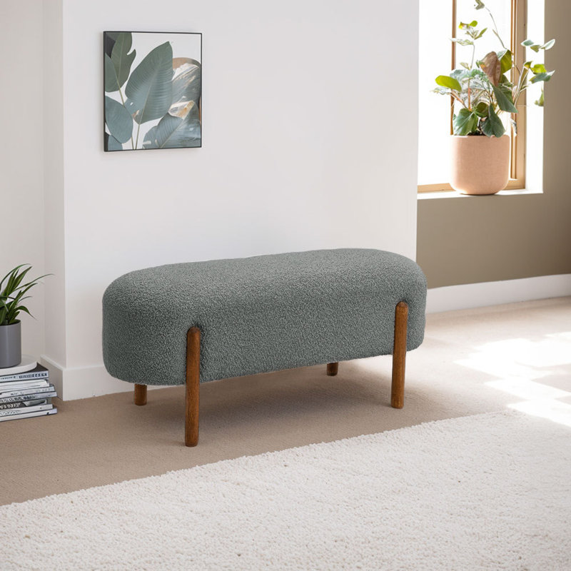 Audrianne Velvet Upholstered Bench