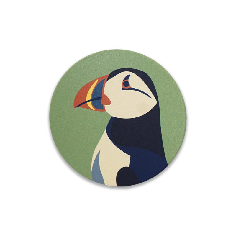 Ceramic Round 1 Piece Coaster