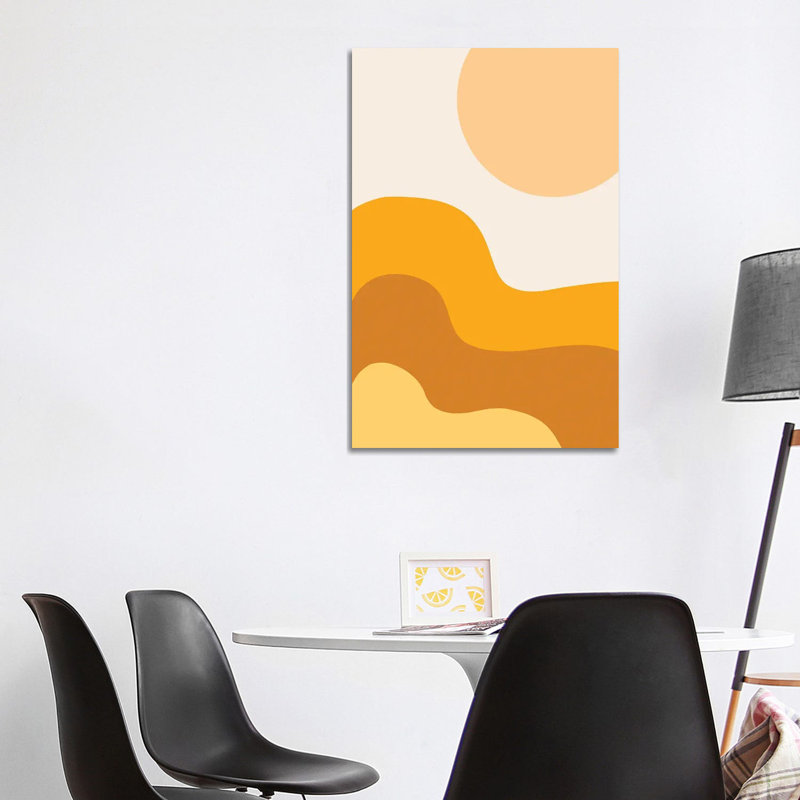 Sun Dunes I - Single Picture Frame Print on Canvas, Wrapped Canvas, 101.6 cm H x 66.04 cm W x 1.91 cm D