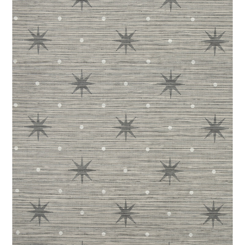 Albert Hadley Wallpaper Roll by Albert Hadley, Gray