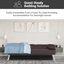 Canapé-lit futon avec accoudoirs, porte-gobelets et fonction inclinable, idéal pour les salons confortables-24146182