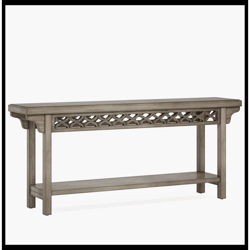 Farmhouse Console Table, Brown