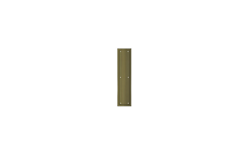 Door Sweep, Antique Brass
