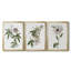 Tropical Botanical I - Toile tendue avec châssis sur mesure - 3 pièces-174538444-174538416