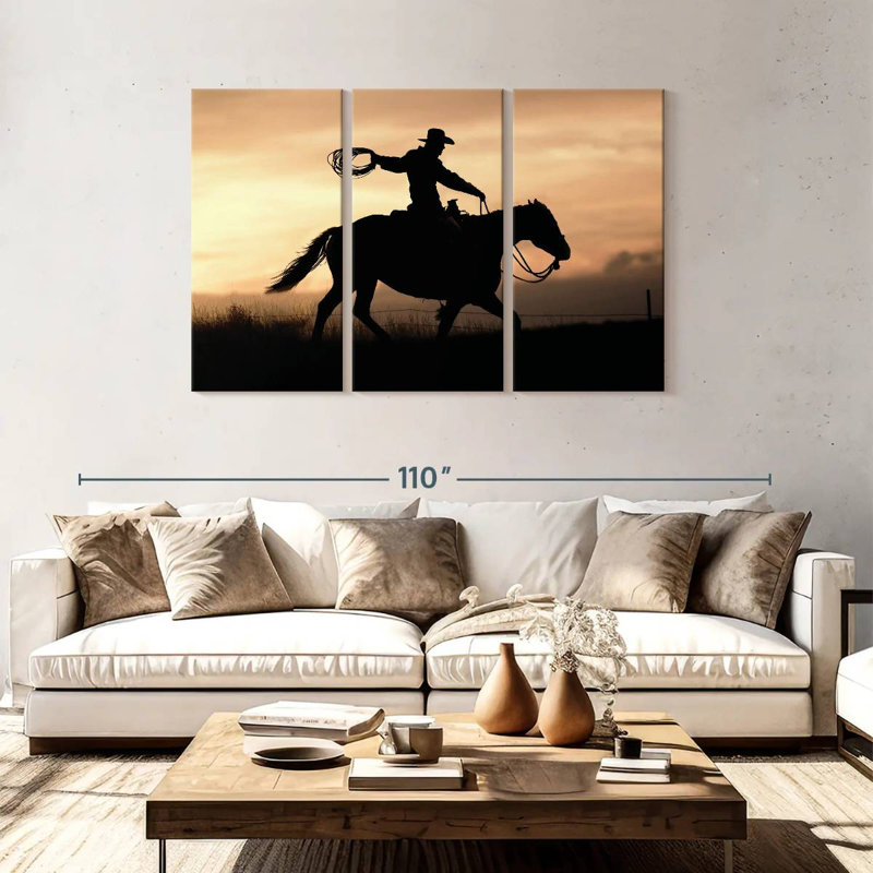 Lelar Rope And Ride I, 48" H x 74" W