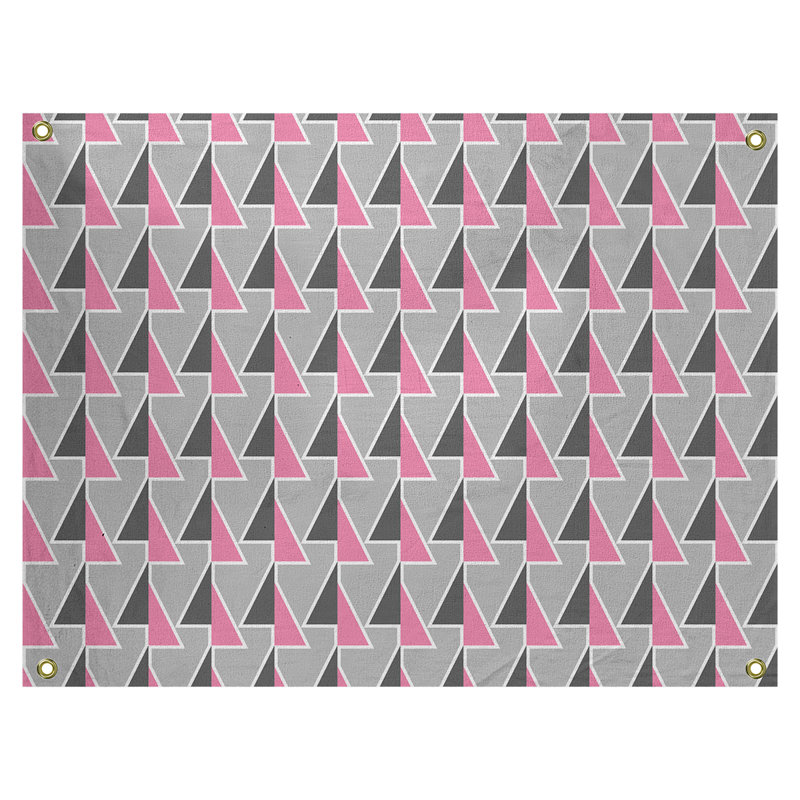 Tapisserie, H 50 po x l 59 po, Rose