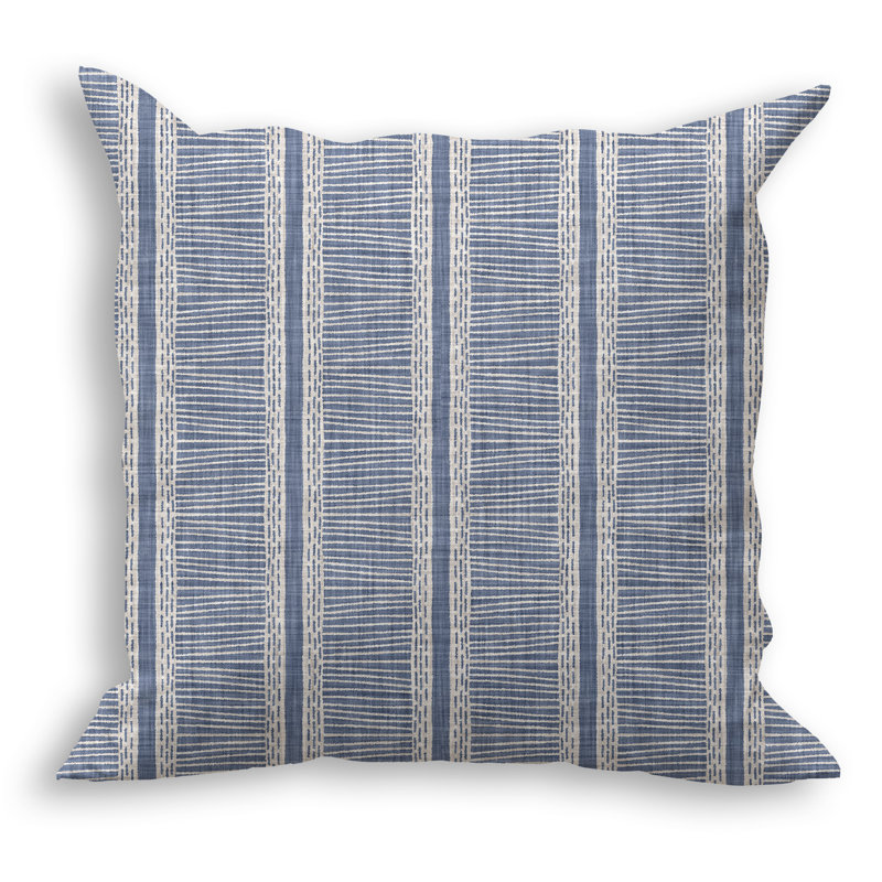 Striped Throw Pillow, 16" x 16"