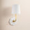 Camilla Single Light Dimmable Armed Sconce