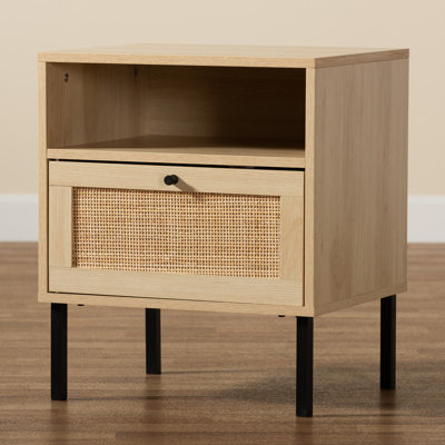 Caseylynn 18.9'' W Particle Board / Chipboard Nightstand