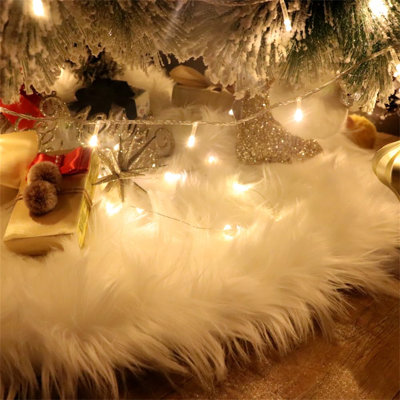 Andreq Faux Fur Tree Skirt