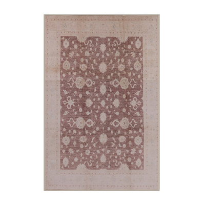 Tapis oriental rouge / gris Nase