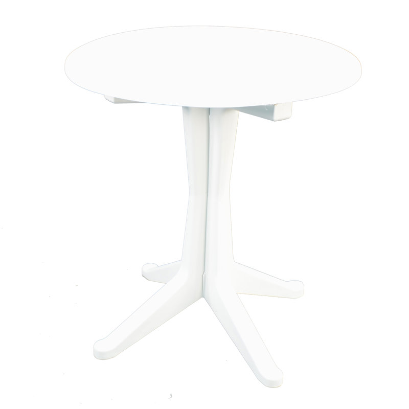 Tivoli Plastic Bistro Table, White
