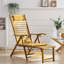 Dimmitt Reclining Bamboo Sun Lounger-1385550530
