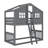 House-Style Bunk Bed With Built-In Ladder-99231143