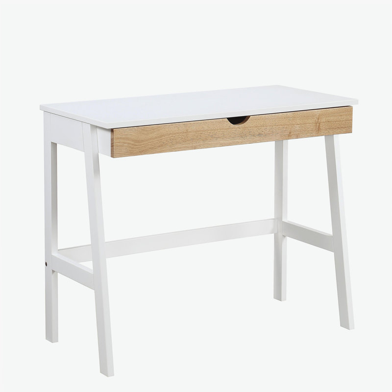 Bureau blanc / naturel