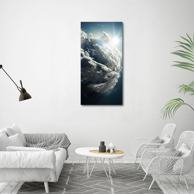 Planet Earth - Wrapped Canvas Print