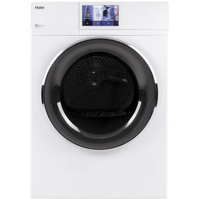Haier 4,1 pieds Pi. Sécheuse en blanc