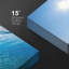 «Coastal Beach Surf a Tropical Blue Wave», art sur toile-101090400-101090399