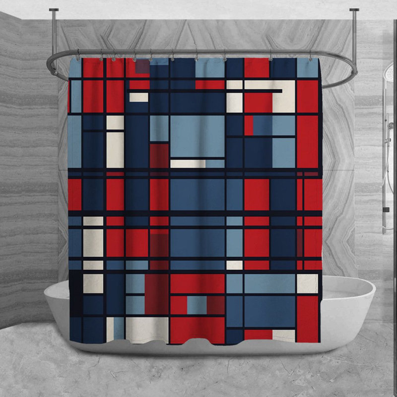 Rideau de douche Robun, H 93 po x l 70 po