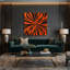 Hard Hard 20, art mural sur toile brune-519982906