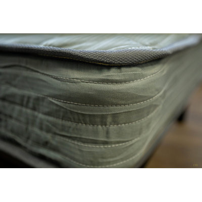 Matelas simple en mousse et à ressorts de 6 po avec rembourrage en mousse de 1 po et ressorts Bonnell de 5 po - abordable pour la location et plus