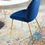 Chaise de salle à manger Scoop Gold-1247366983