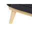Sofa 2 Seater Tamirra Fabric Black