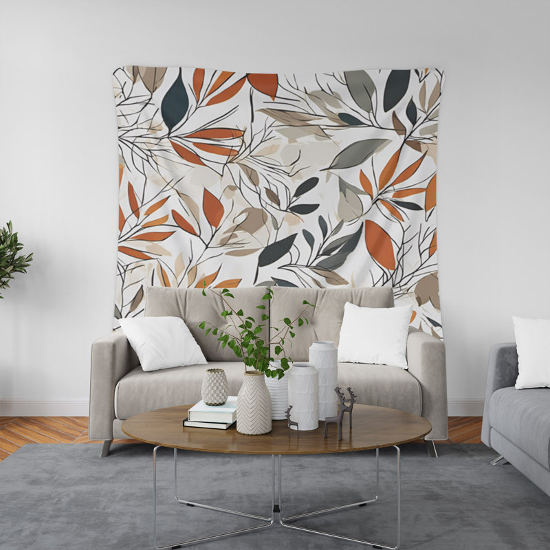 Tapisserie murale, H 88 po x l 104 po