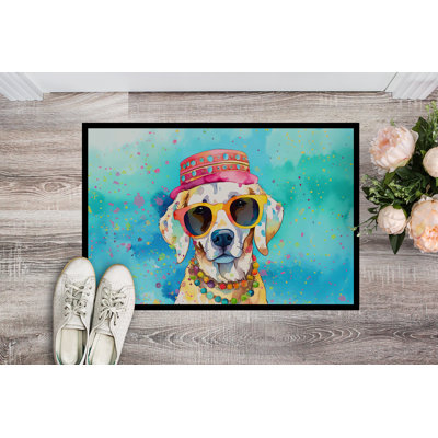 Tapis intérieur ou extérieur Hippie Dawg 24 x 36