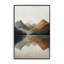 «Terracotta Reflection Abstract Landscape», estampe numérique, design par Petal Prints Design-1764788756-1764788758