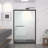 Aluminum Frame Double Sliding Shower Door,Bypass Bathroom Sliding Door With Premium 5/16" (8Mm) Clear Tempered Glass, Hardware Sliding Glass Shower Enclosure-120558911