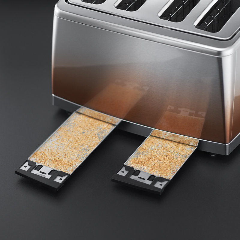 Russell Hobbs Eclipse 4 Slice Toaster, Copper