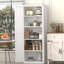 Buffet en métal, armoire de rangement, armoire de cuisine avec tablettes réglables pour la cuisine-1878990547