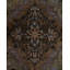 Tapis noué à la main unique en son genre Holsworth - brun