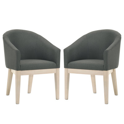 Upholstered Barrel Chair
