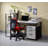 Bob Weathered Black Finish Writing Desk-860146943