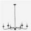 Luminaire suspendu en métal 6 lumières Brighton