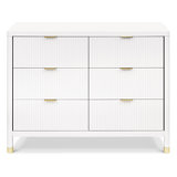 Brimsley Tambour 6 - Drawer Assembled Dresser