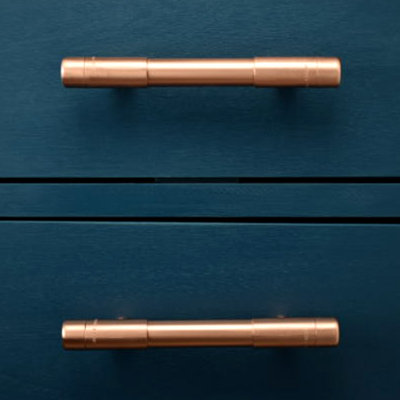 Copper Pull Handle - T-Shaped (Thick Bodied)