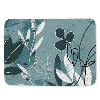 Ayser Microfiber / Microsuede Non-Slip Bath Mat