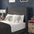 Upholstered Platform Bed with Wingback Headboard, Mattress Foundation with Slatted Supports-210624984-210624987