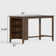 Winston Porter Wood Rectangular Bar Table - Industrial Long Counter Height Table with Wooden Legs