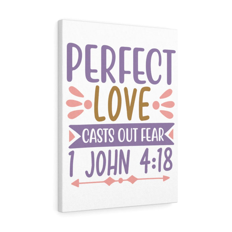 Perfect Love Casts - Wrapped Canvas Print, 61cm H x 46cm W