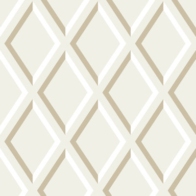 Pompeian Geometric Wallpaper Roll