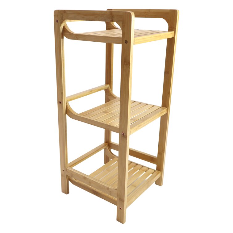 Verdugo 27.75 H x 12 W x 12 D 3 Tier Shelf Rebrilliant