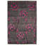 Noué à la main gris foncé de conception unique 6 pi x 9 Tapis décoratif pi New Age 18/20 Pak Finest